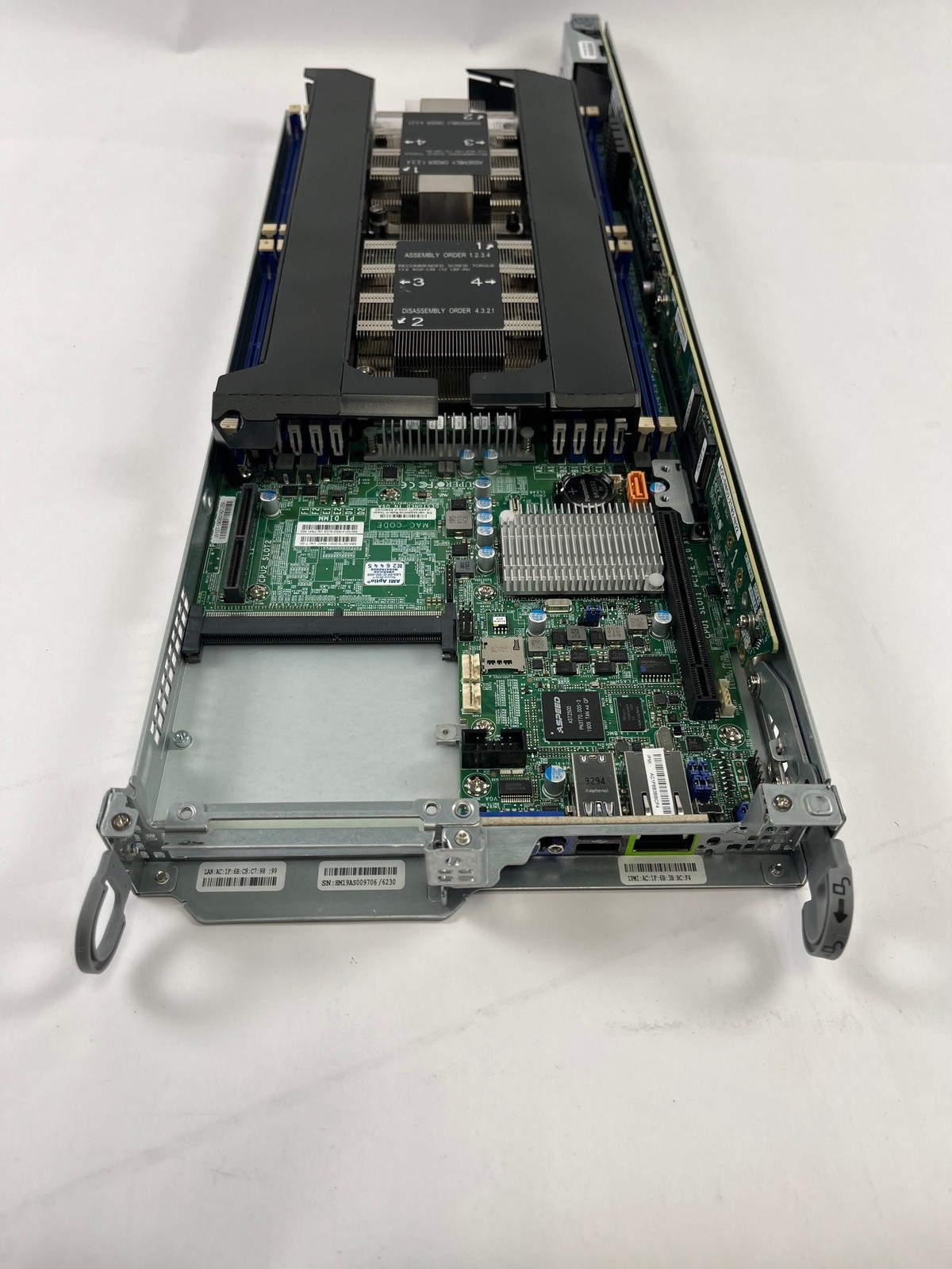 SUPERMICRO X11DPT-B-G7-NI22 System Board w/ NX-3260-G7 Compute Node