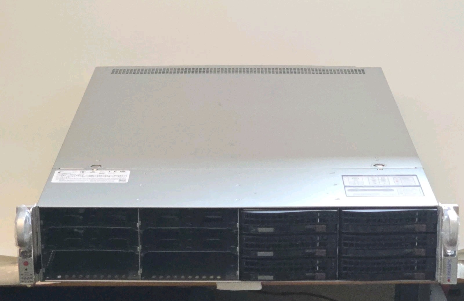 Barebones SuperMicro 829UAS-16 w/ H111DSU-iN motherboard – NO CPU NO HDD NO RAM