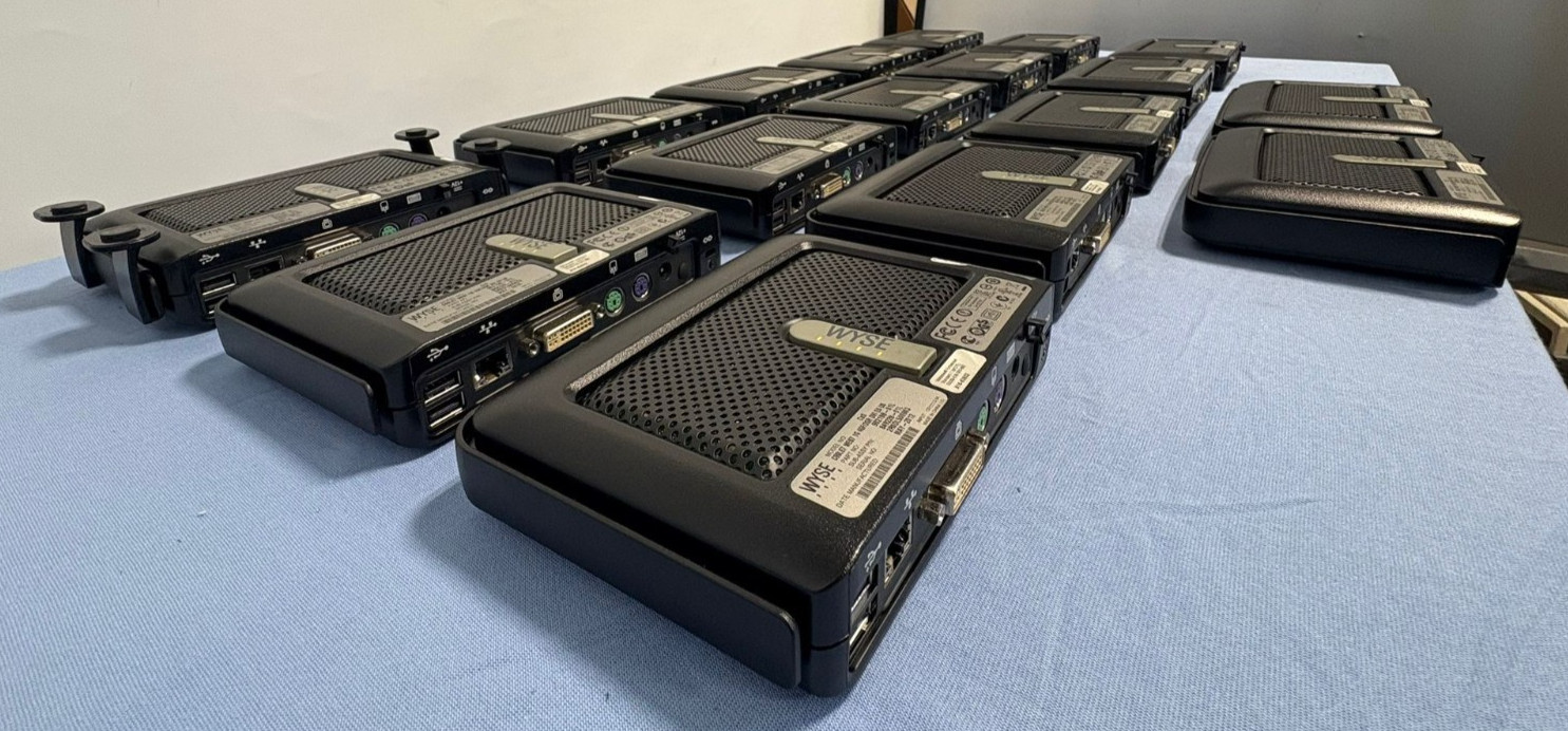 17 x Wyse C90LE7 WES7 1G 4GF/2GR DVI ES US Model Cx0 Part 902198-01L, 849228-01L