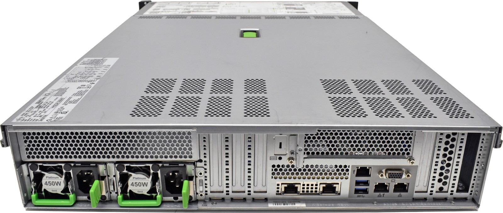 Fujitsu Primergy RX2540 M4 Server no CPU RAM no HDD 2x cooler 24x 2.5 SFF CP420i