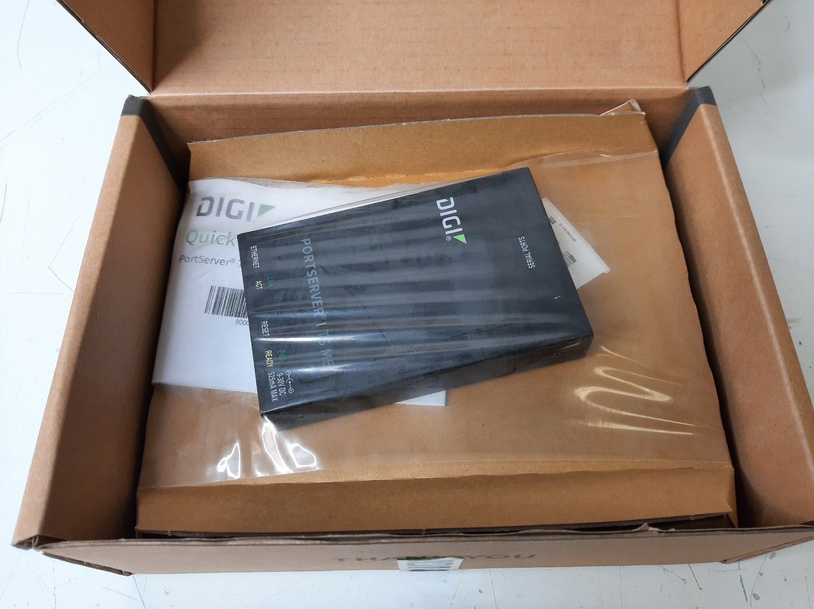 NEW Open Box Digi PortServer TS 2 MEI Serial-to-Ethernet Device Server