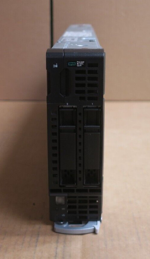HP ProLiant BL460c GEN9 G9 2x 12C E5-2650V4 2.2GHz 128GB Ram 2-Bay Blade Server