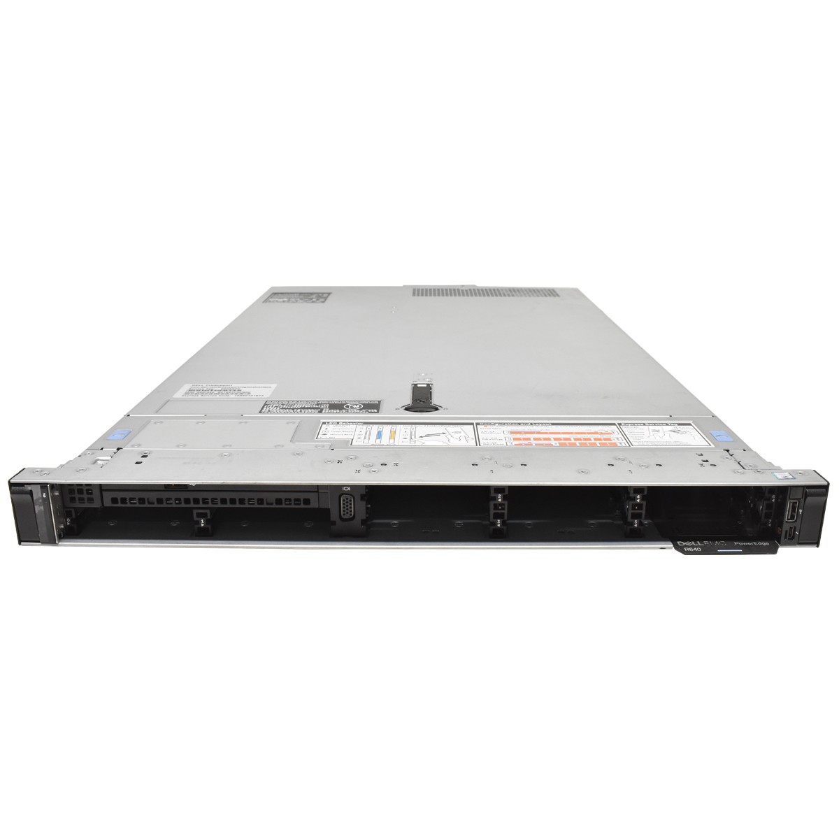 Dell PowerEdge R640 no CPU no RAM PC4 H730P mini 2x cooler 8x SFF 2.5