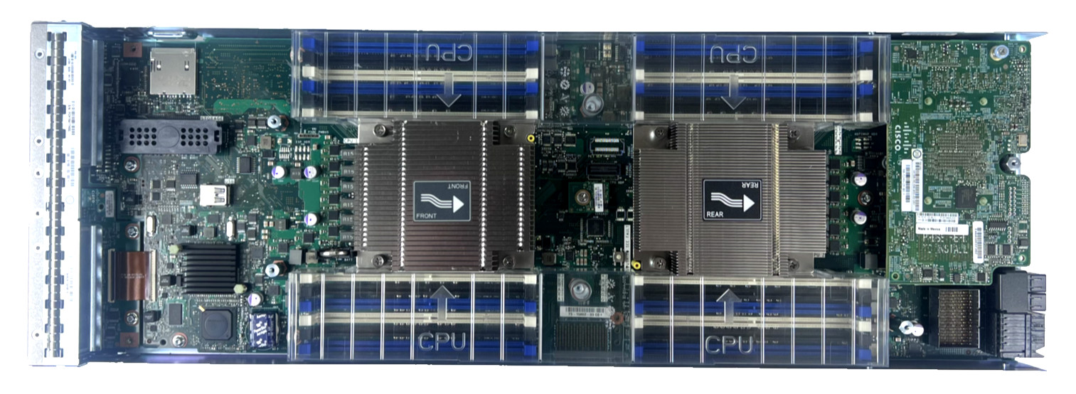 Cisco UCSB-B200-M4 UCS B200 M4 Series Blade Server, Dual E5-2683v3, 0GB, 40G MLO