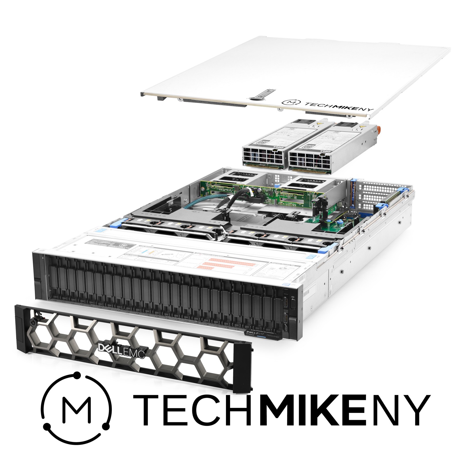 Dell PowerEdge R740xd Server 24-Bay SFF 2.30Ghz 24-Core 128GB RAM +7.2TB Storage