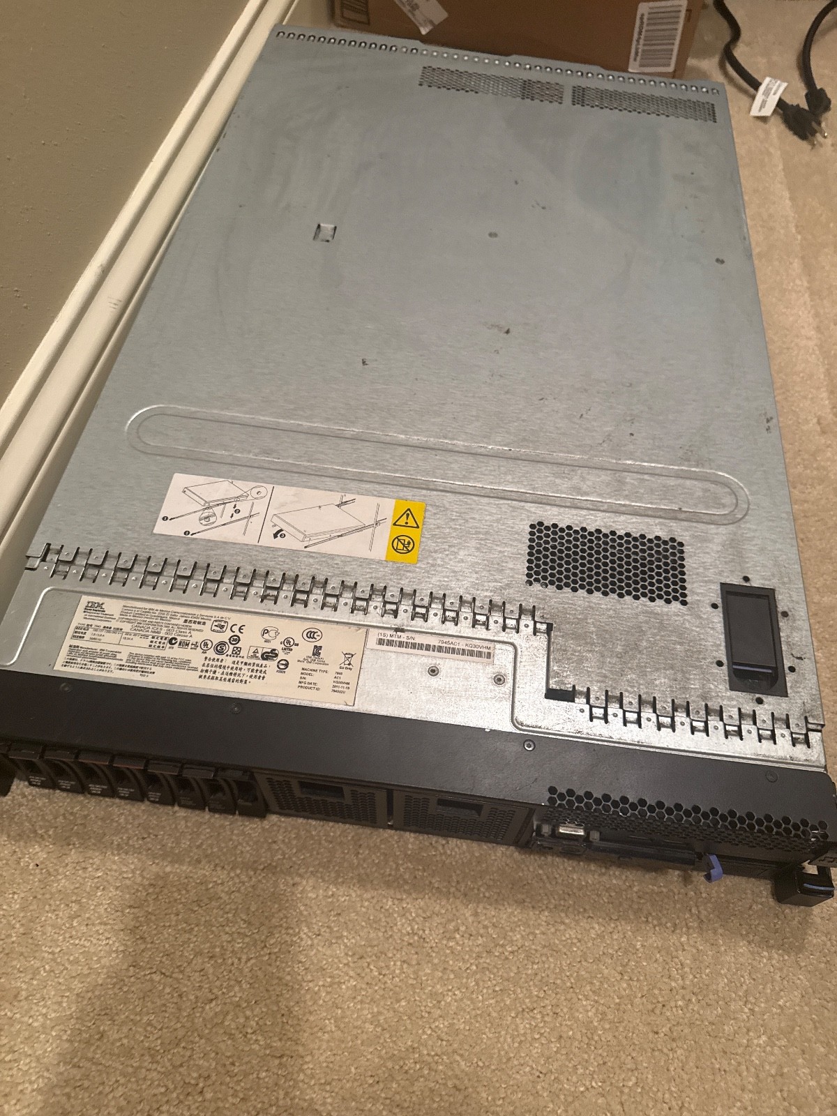 IBM x3650 M3 8GB RAM Rack Server