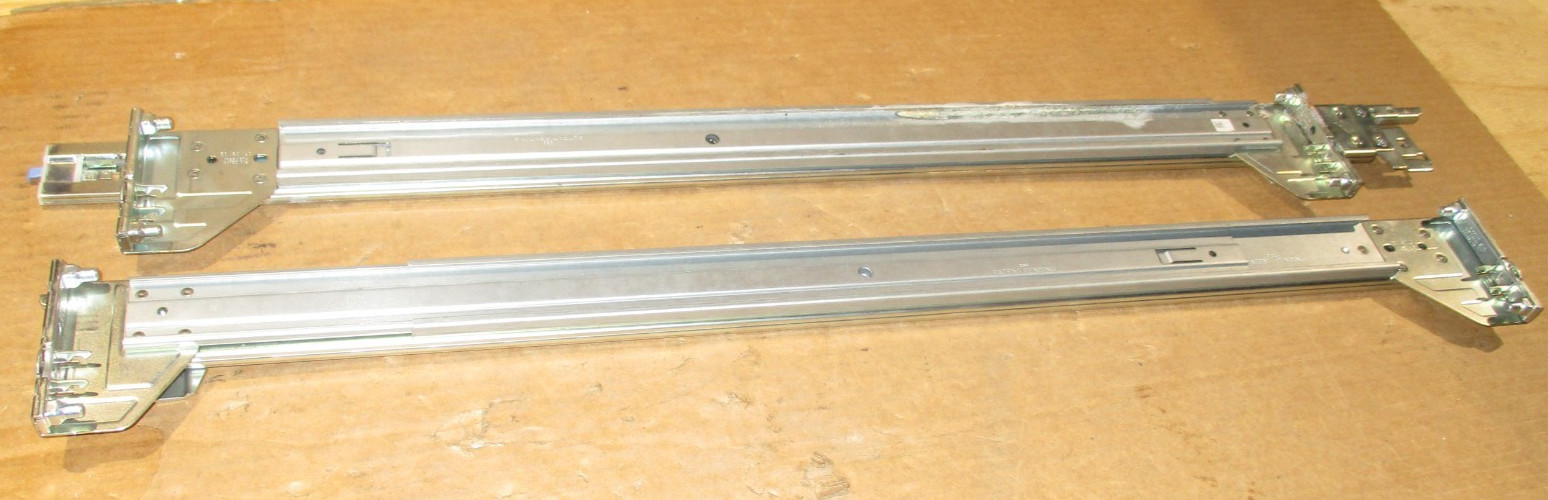 Dell 0W647K(L) and 0D157M(R) Sliding Server Rack Rails -PowerEdge R810 R815 R910