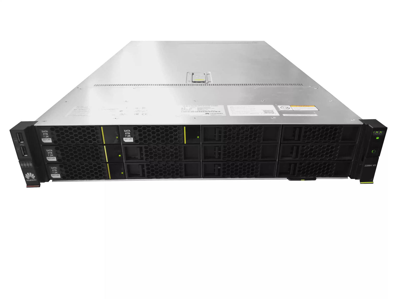 HyperConverged Server 2288H V6 Server with 12 standard 3.5-inch drive bays