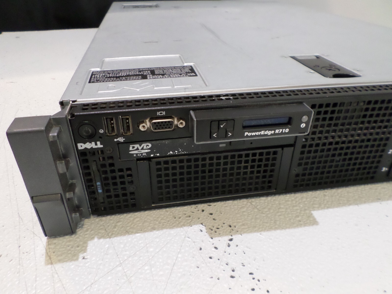 Dell PowerEdge R710 – No RAM, 2 x Xeon X5650, 2 x 146GB HDD, 2 x 870W Pwr Sup
