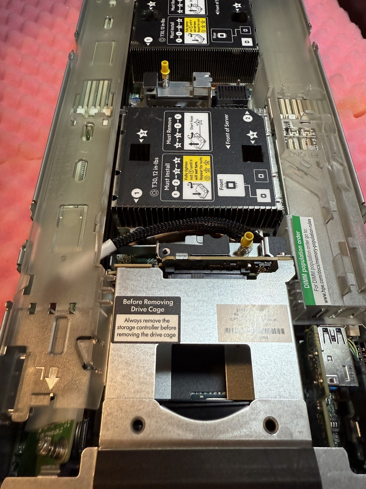 HPE 863442-B21 ProLiant BL460C Gen10 10GB/20GB FLB CTO BLADE SERVER