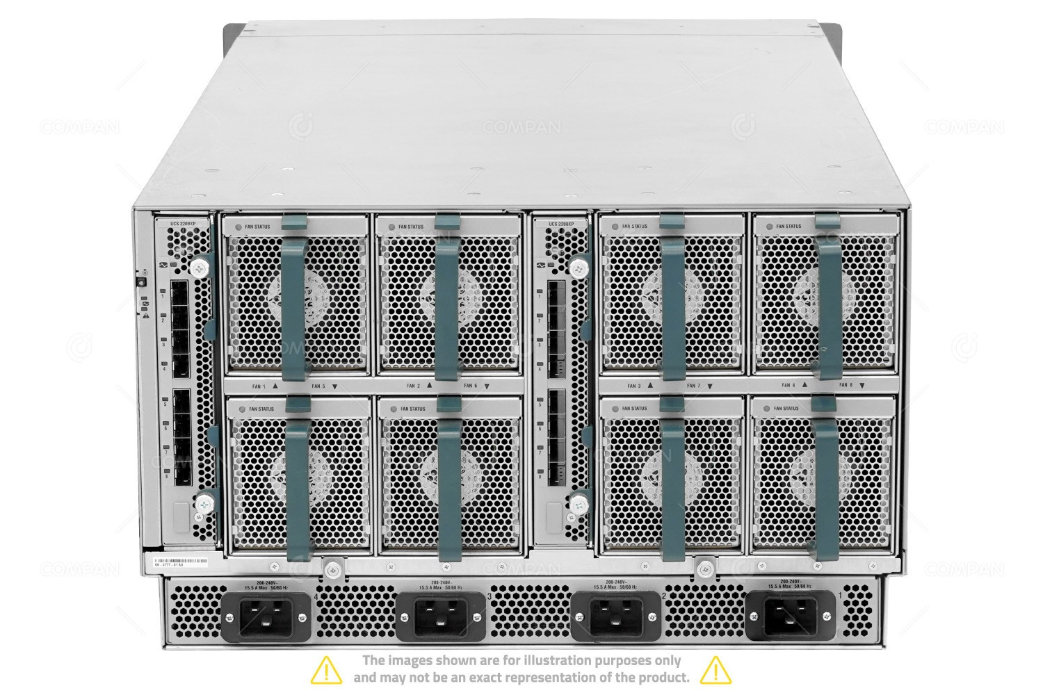 CISCO UCS 5108 8x UCS B200 M4 16x Xeon E5-2695 V4 4TB RAM Rails