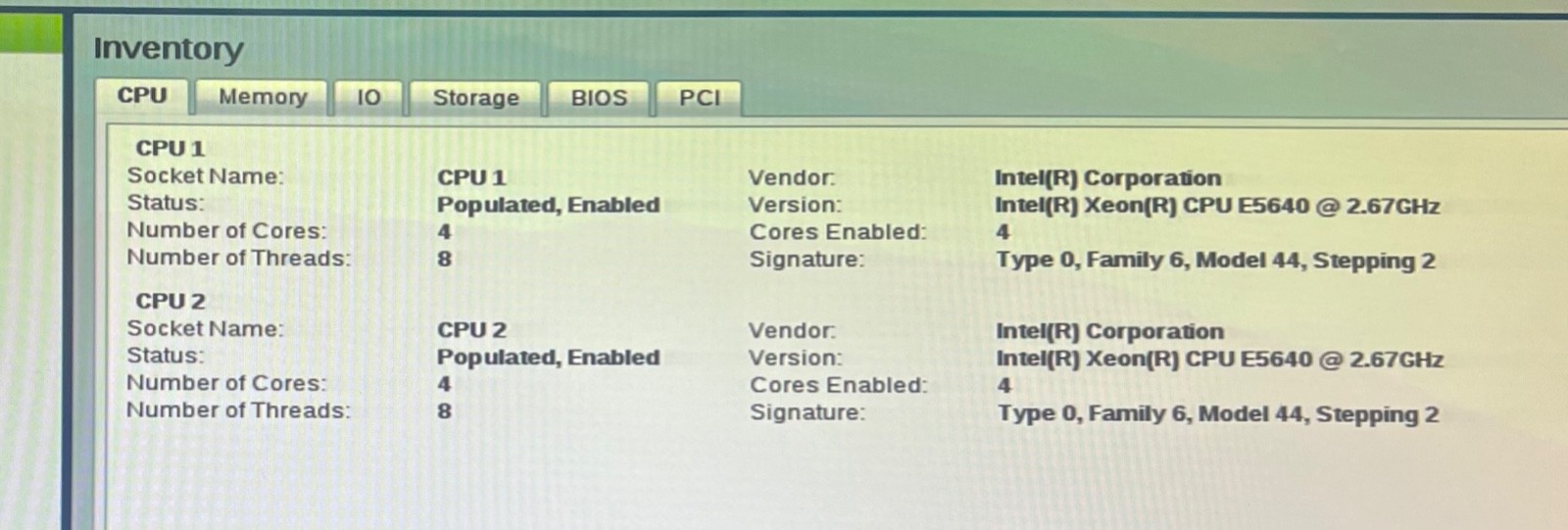 Cisco R210-2121605W UCS C210 M2 2x Intel Xeon E5640, 48GB, 10x 146GB HDD, 2x PSU