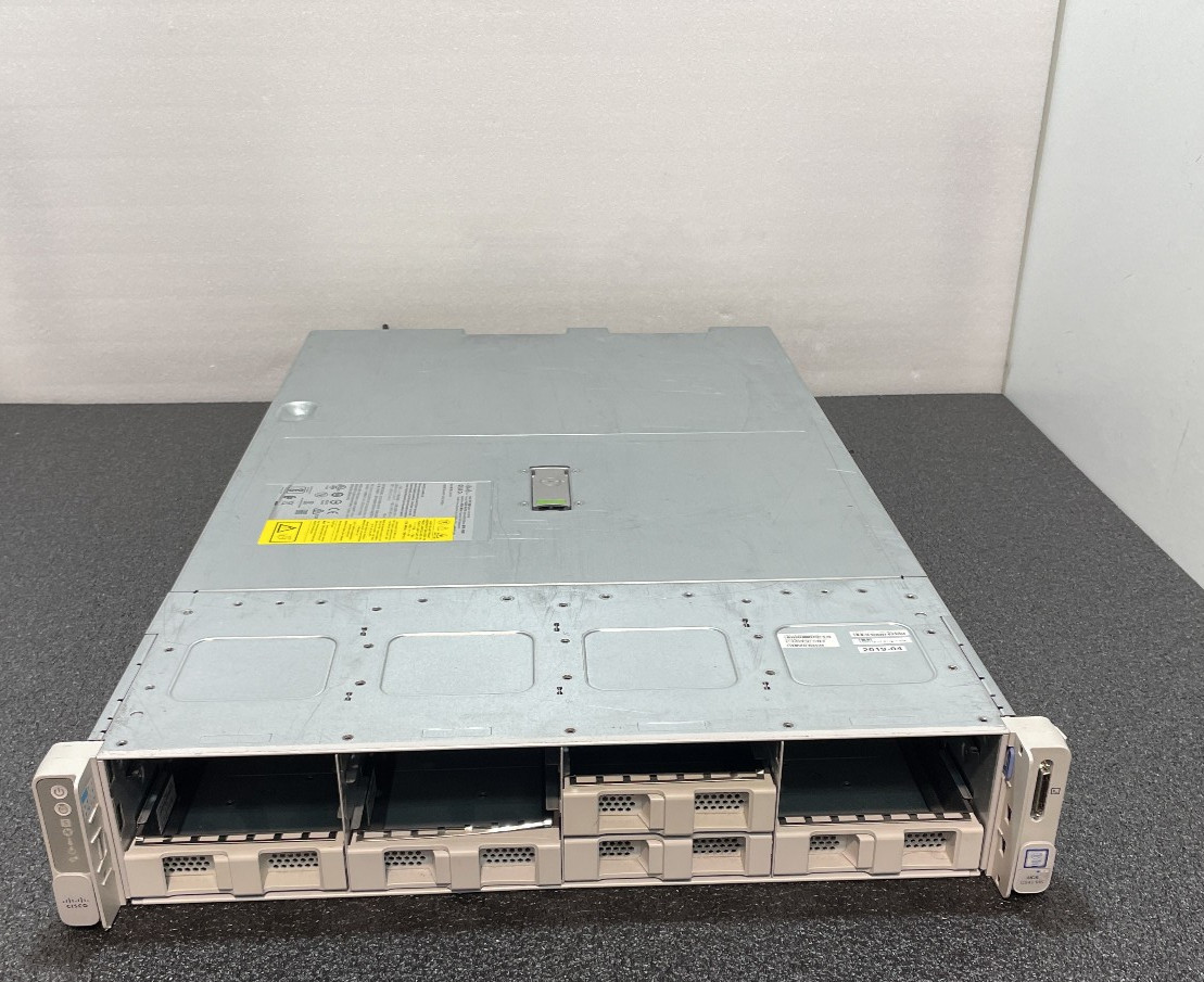 Cisco UCSC-C240-M5L 2U 2X XEON SILVER 4114 2.2GHZ ,4GB DDR4 ,NO HDD, Server