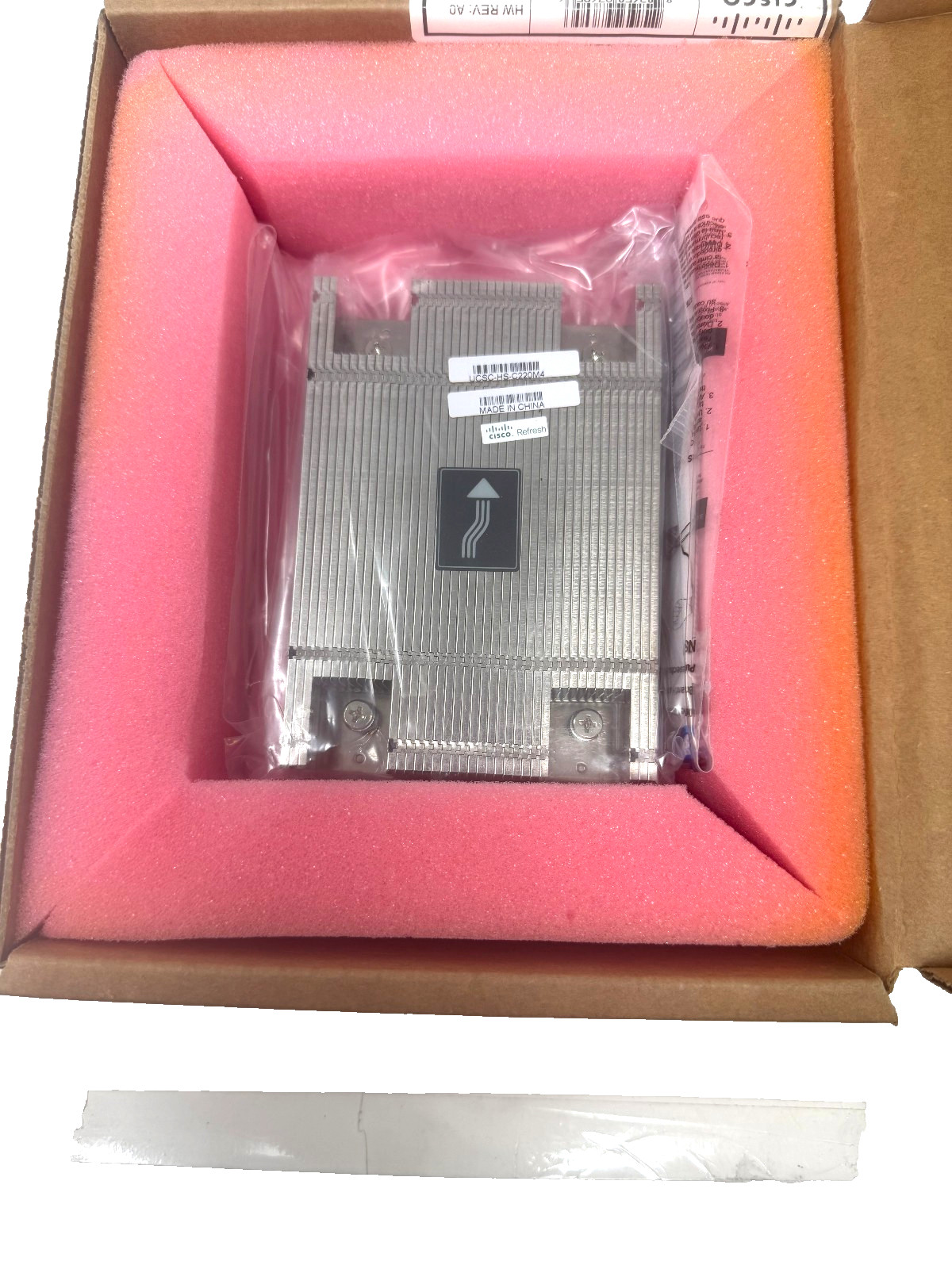 *NEW* Cisco UCS 700-46227-01 Heatsink Assy for UCSC-C220-M4S