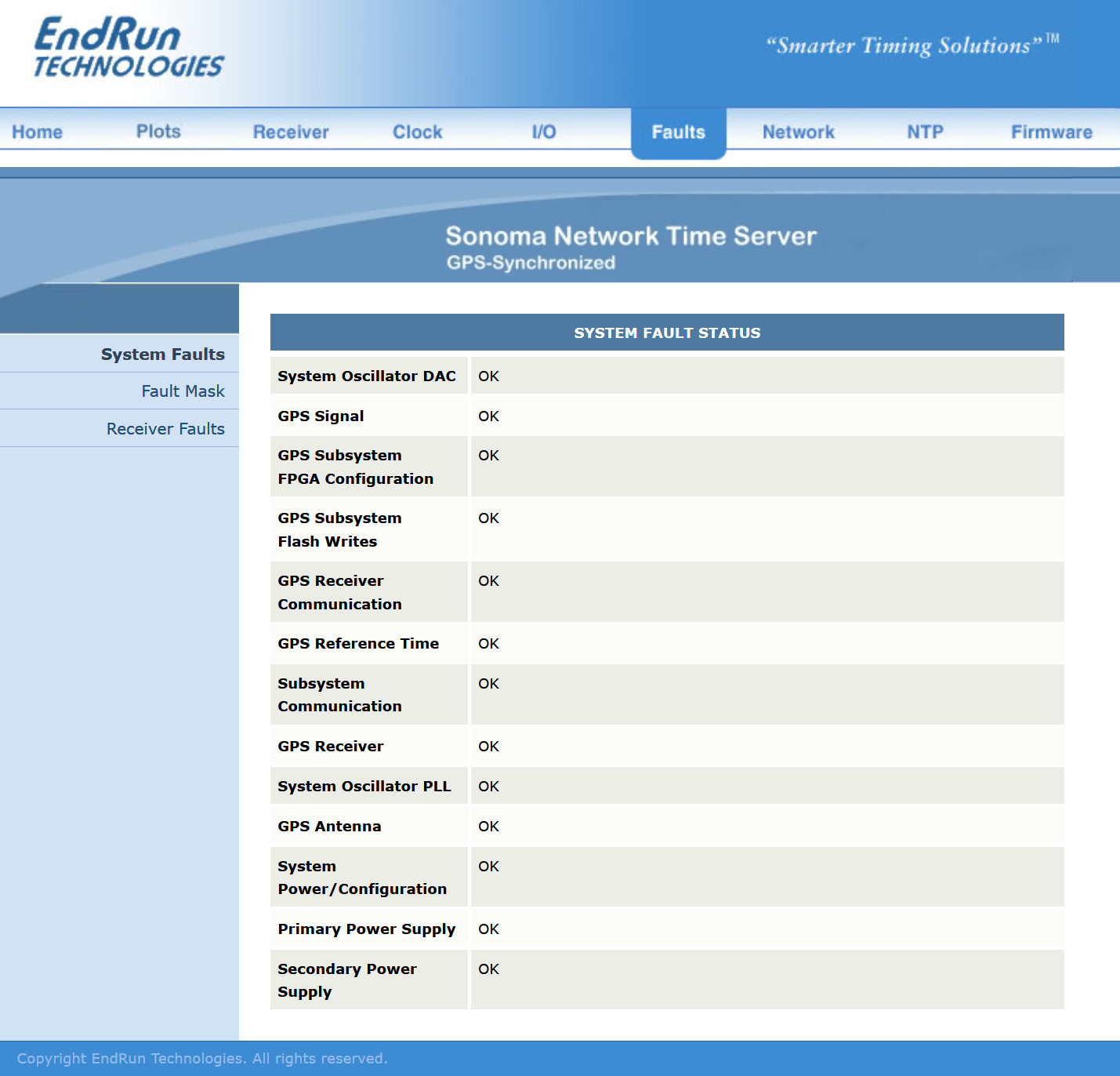 Endrun Technologies Sonoma D12 GPS OCXO NTP Network Time Server w HTTP & Dual AC