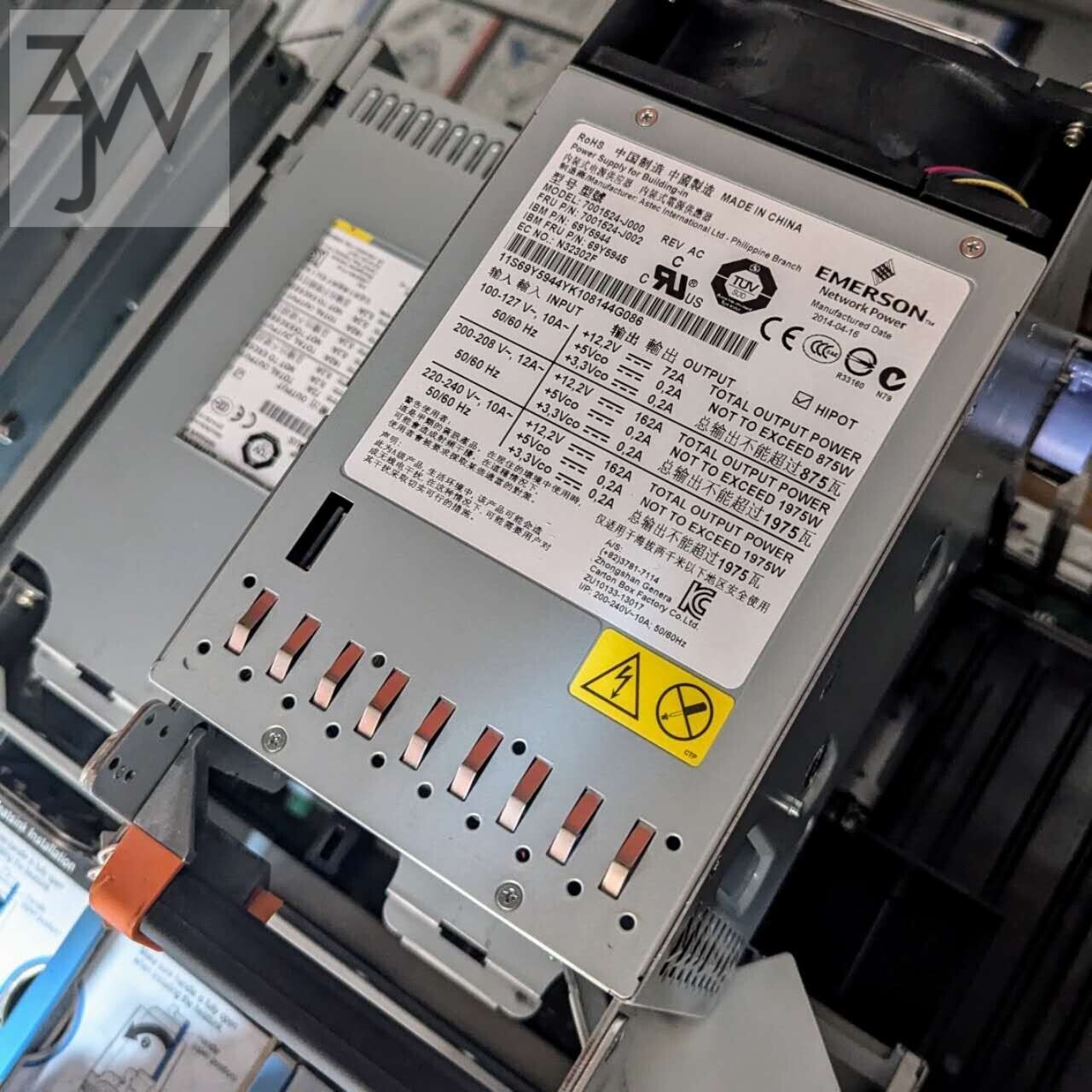 IBM System X3850 X5 4U Barebone Server 4x CPU Sockets LGA 1567 2x 1975watt PSUs