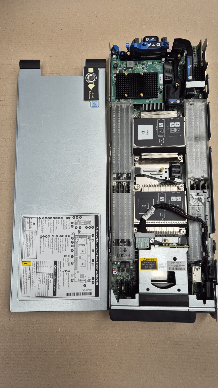 HPE Proliant BL460C Gen9 Node / 2 heatsink / Barebones or CTO