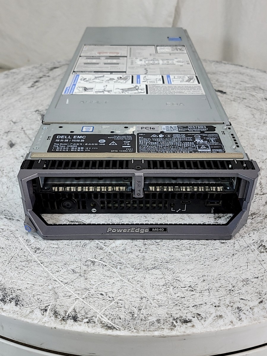 DELL poweredge m640 Server 2*INTEL XEON GOLD 5118 32GB SEE NOTES