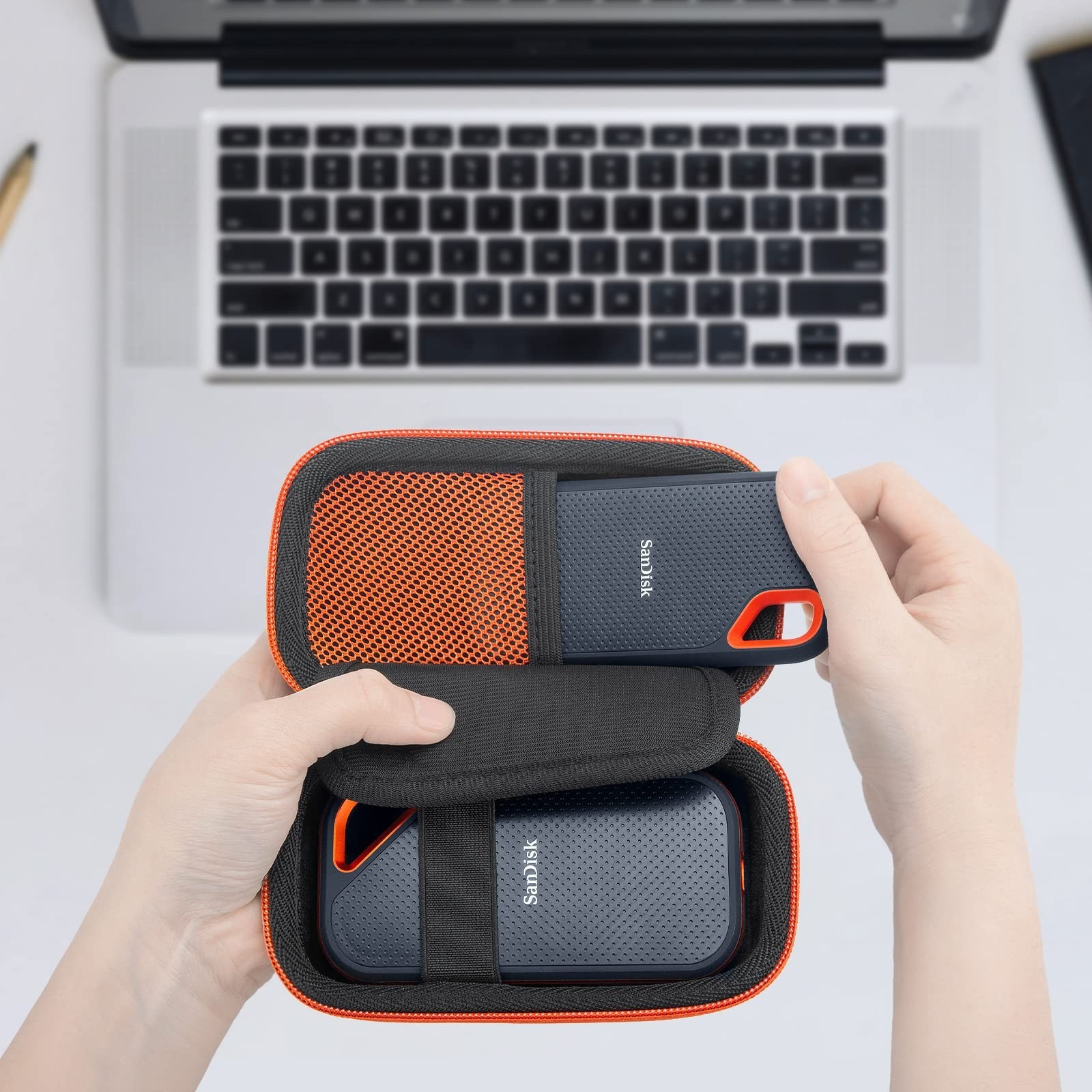 Yinke Hard Case for SanDisk Extreme Pro/SanDisk Extreme Portable External SSD…