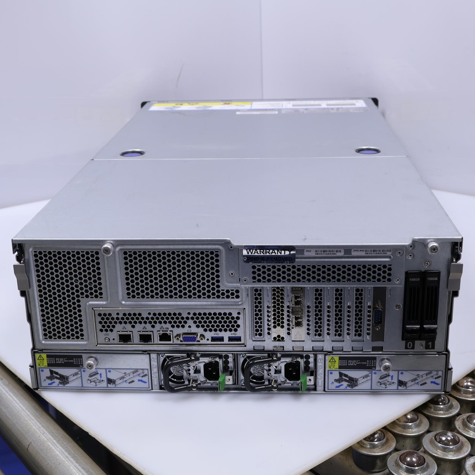 IBM Slicestor 2448 Intel Xeon E5-2637 v3 120GB 2x 150GB SSD No OS Server B1