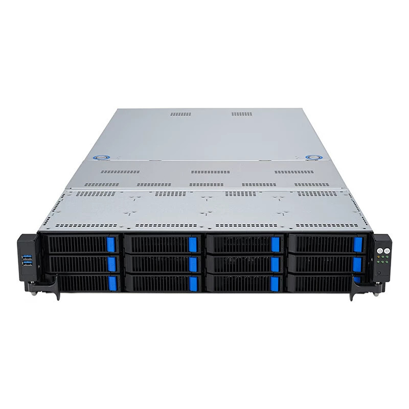ASUS RS720A-E12-RS12 Server 12X3.5″/2xAMD EPYC 9124 CPU 16Core/DDR5 128G RAM