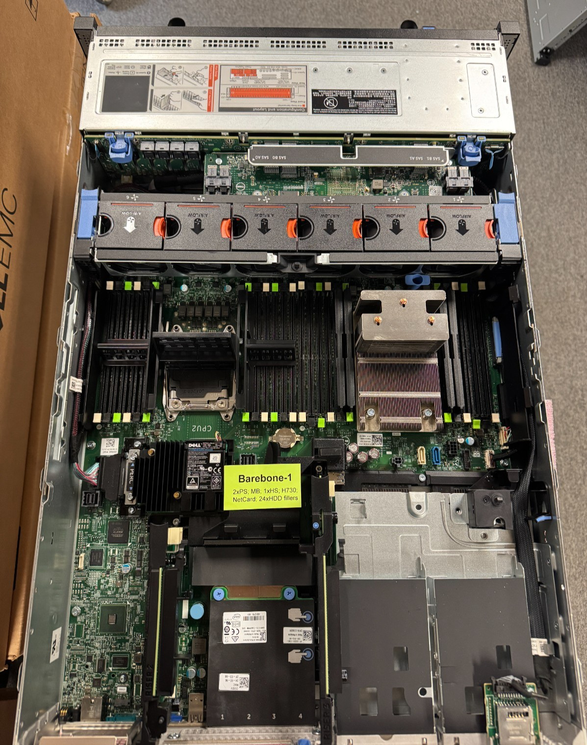 New Dell PowerEdge R730XD SFF 24 Bay BareBone Server 0HC5VX with 3 Options