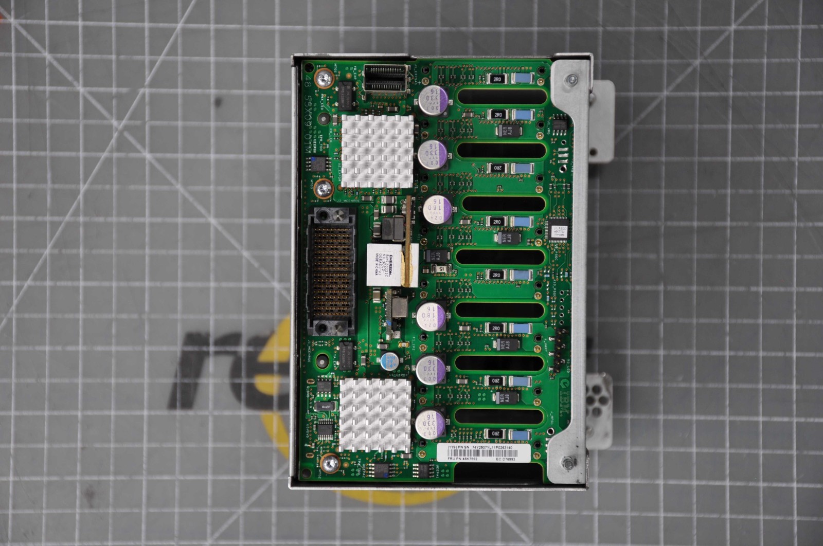 IBM POWER 720 8202-E4B BACKPLANE WITH CAGE AND CD ROM GRADE B 46K7552