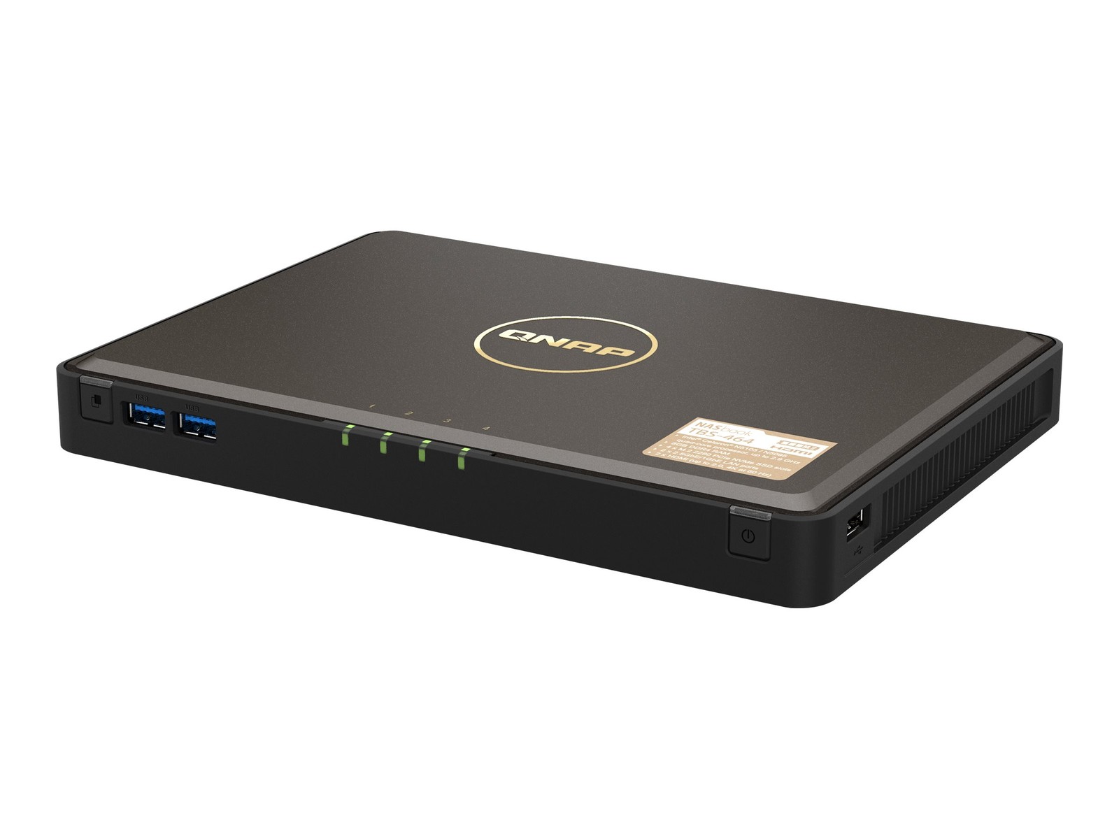 QNAP TBS-464 NAS Desktop Intel® Celeron® N5105 8GB DDR4 4x TBS-464-8G