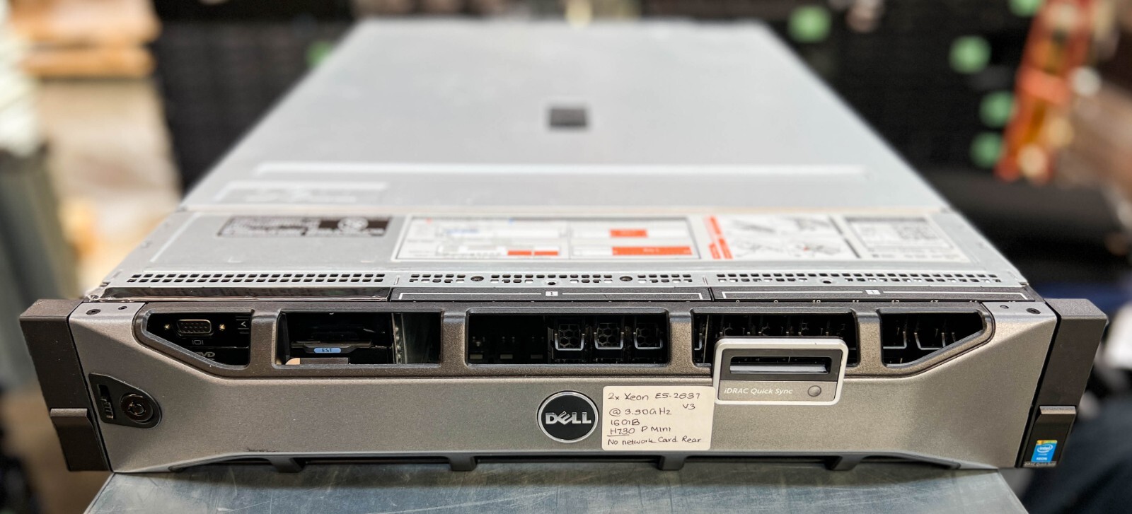 Dell PowerEdge R730 2x Xeon E5-2637 v3 @3.5GHz 16GB PERC H730P Mini 2xPSU