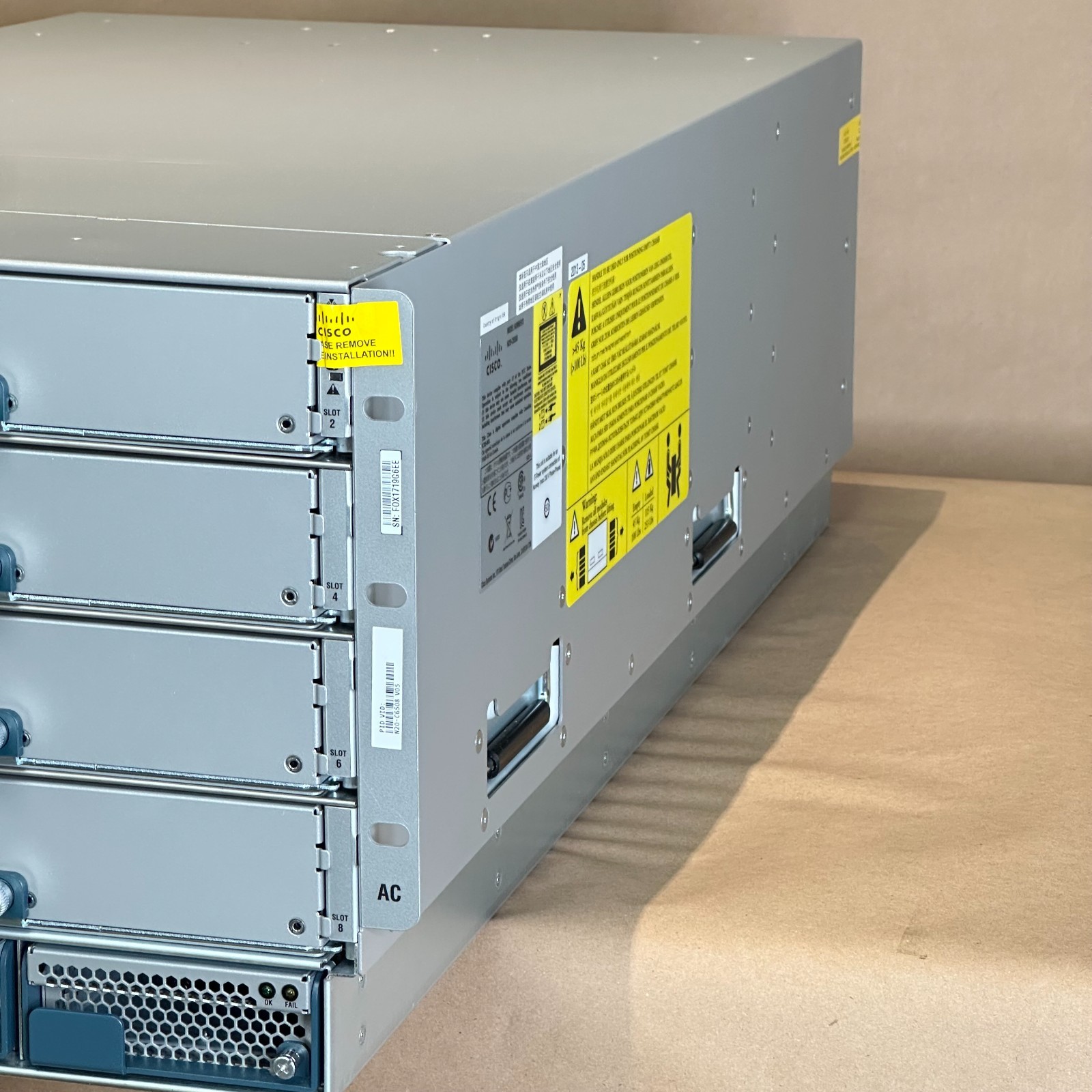 Cisco N20-C6508-UPG Blade Server Chassis New Open Box UCS 5108 Upgrade