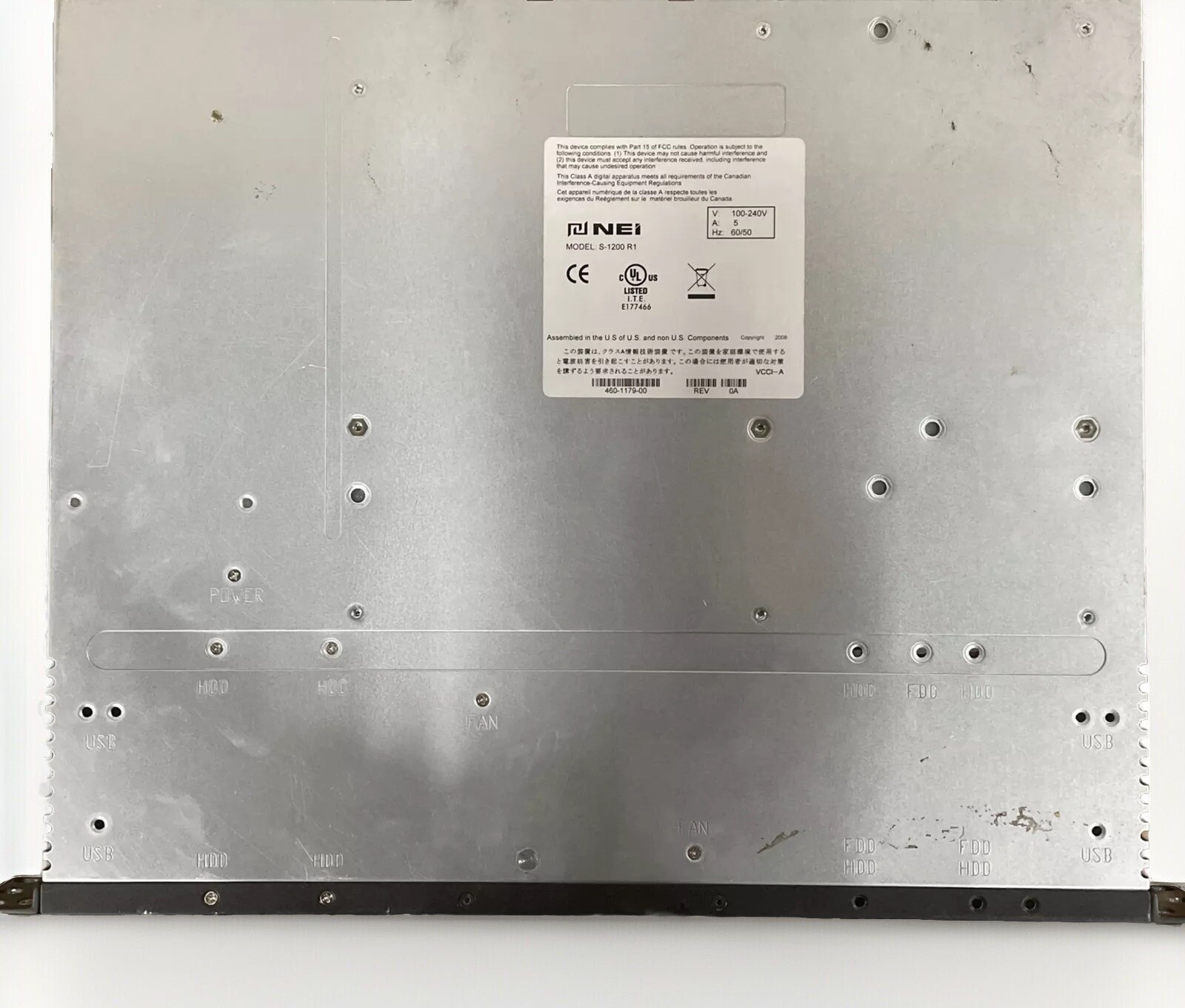 BOMGAR B200 Model S-1200 R1 Server, Rack-Mountable with Power Supply