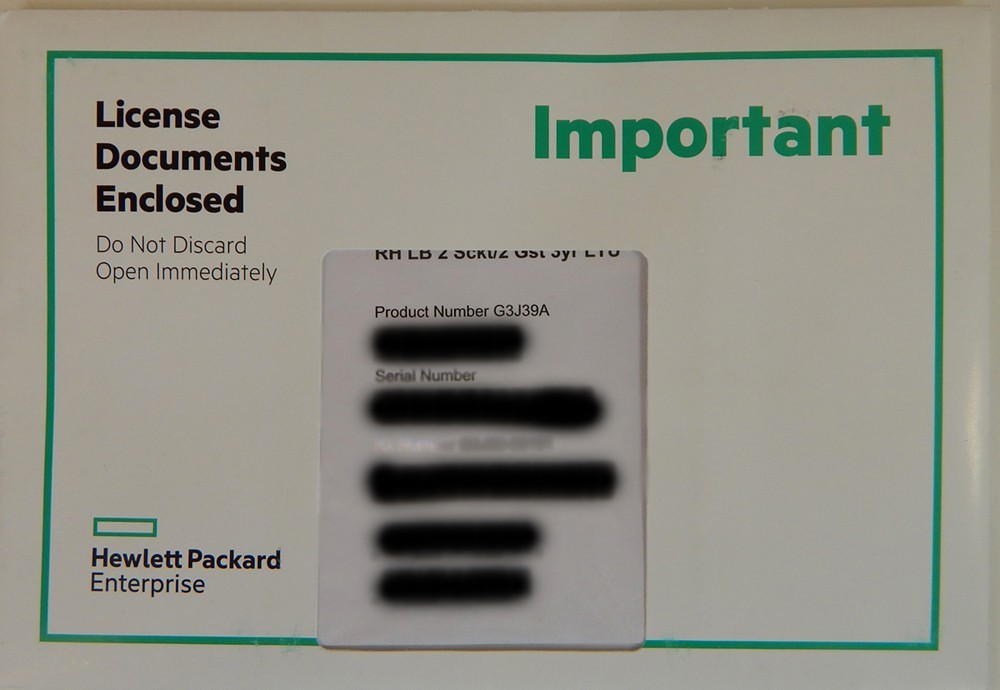 HPE Red Hat Load Balancer 2 Scktt/2 Gst 3-Year LTU G3J39A