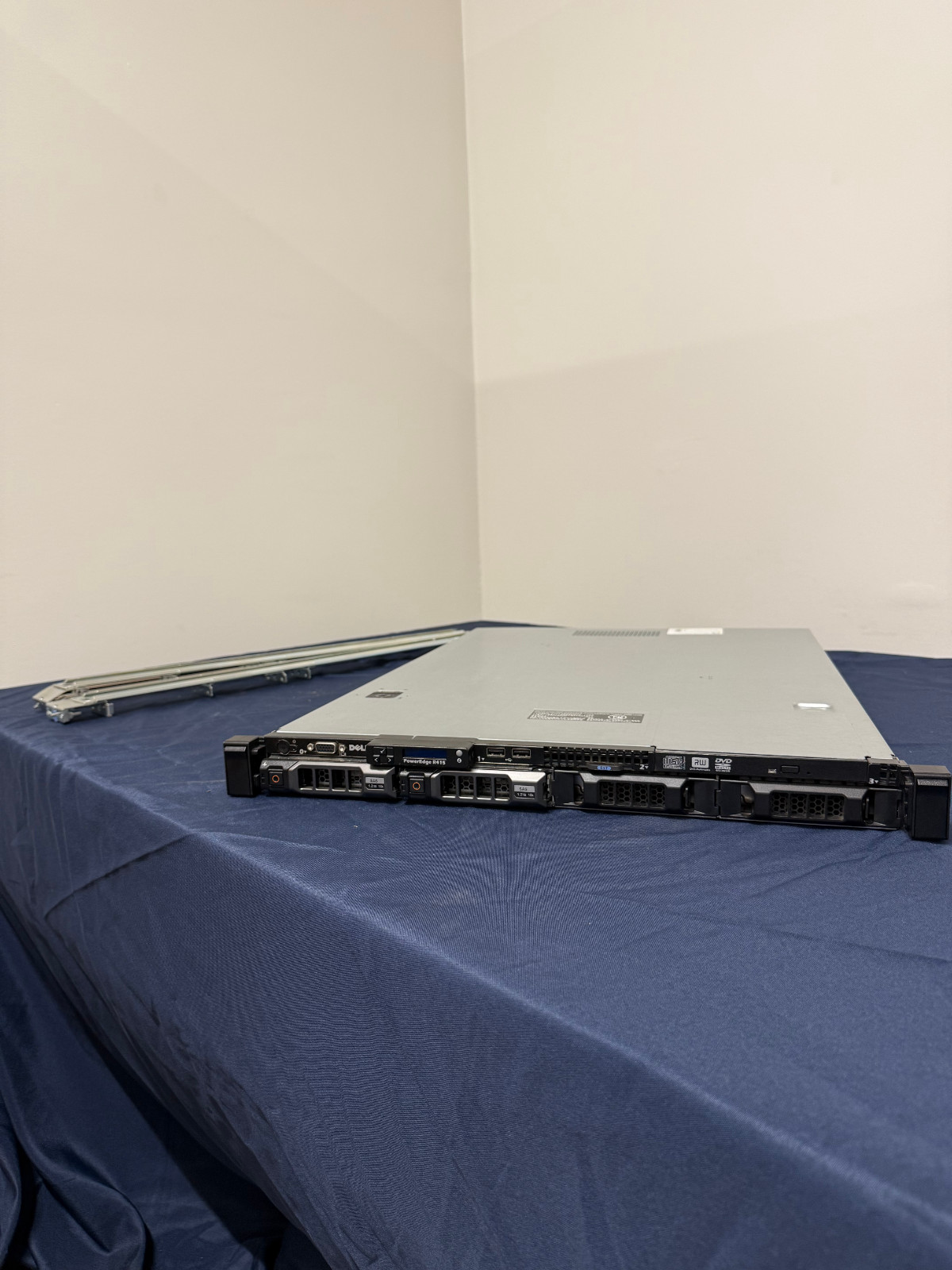 Dell PowerEdge R415 1U Rack Server Dual 3.1ghz Opteron 16GB Ram 500w PSU No HDD