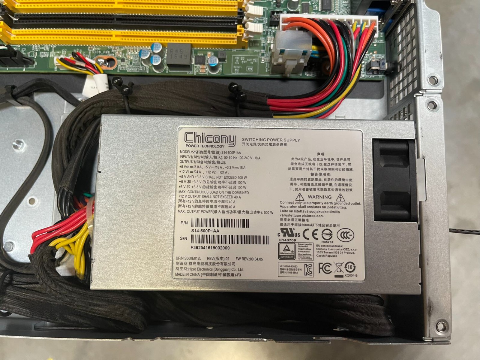 1U Server Barebone 4bay 3.5 Intel Xeon E3-1230 V6 3.5Ghz 4C 32GB RAM 2x M.2 2280