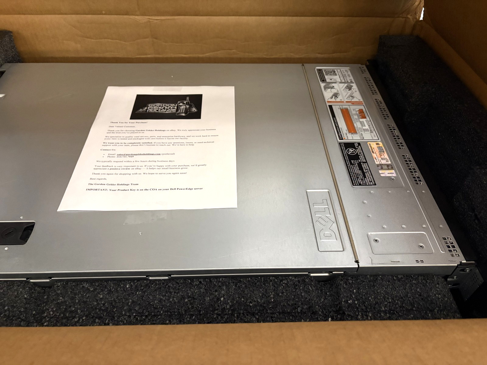 Dell PowerEdge R730xd Server 24 Core 28.8TB SAS 24 Bay Homelab Proxmox AI Ready