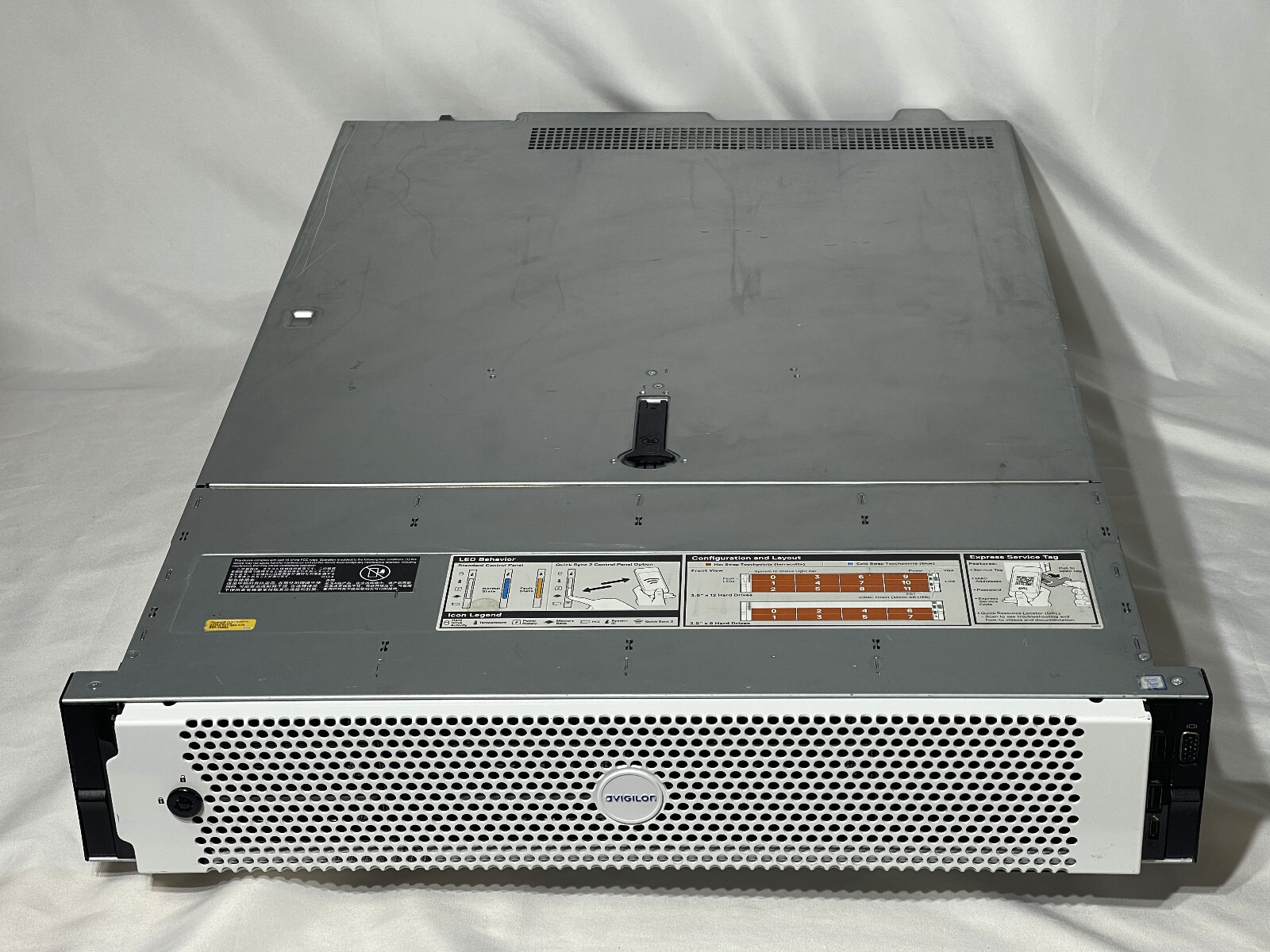 Avigilon HD NVR4X STD 48TB Network Video Recorder 76 Camera License Enterprise