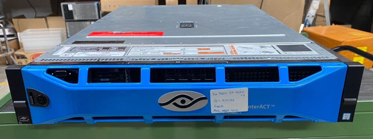 Dell PowerEdge R730 Server l 2xXeon E5-2650 V3 @2.5GHz 64GB Perc H330 Mini 2xPSU