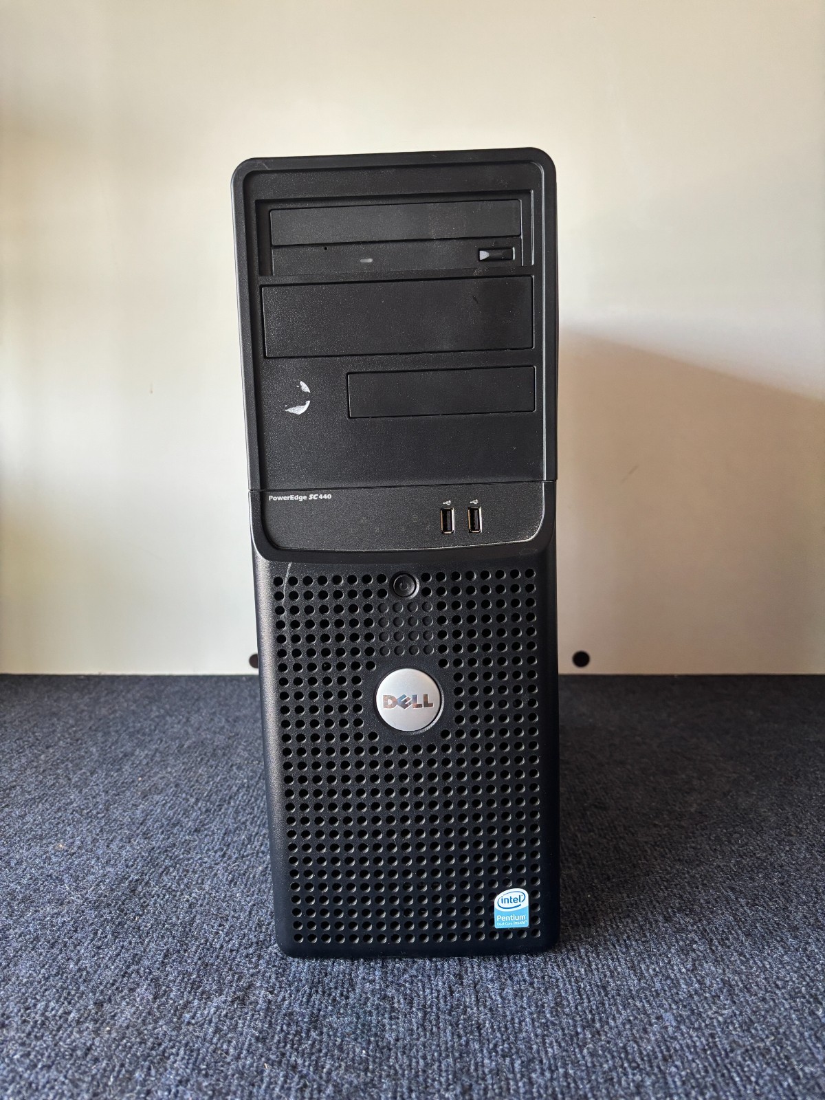 Dell PowerEdge SC440 Tower Server Pentium Dual Core No HDD Boots to BIOS Tested