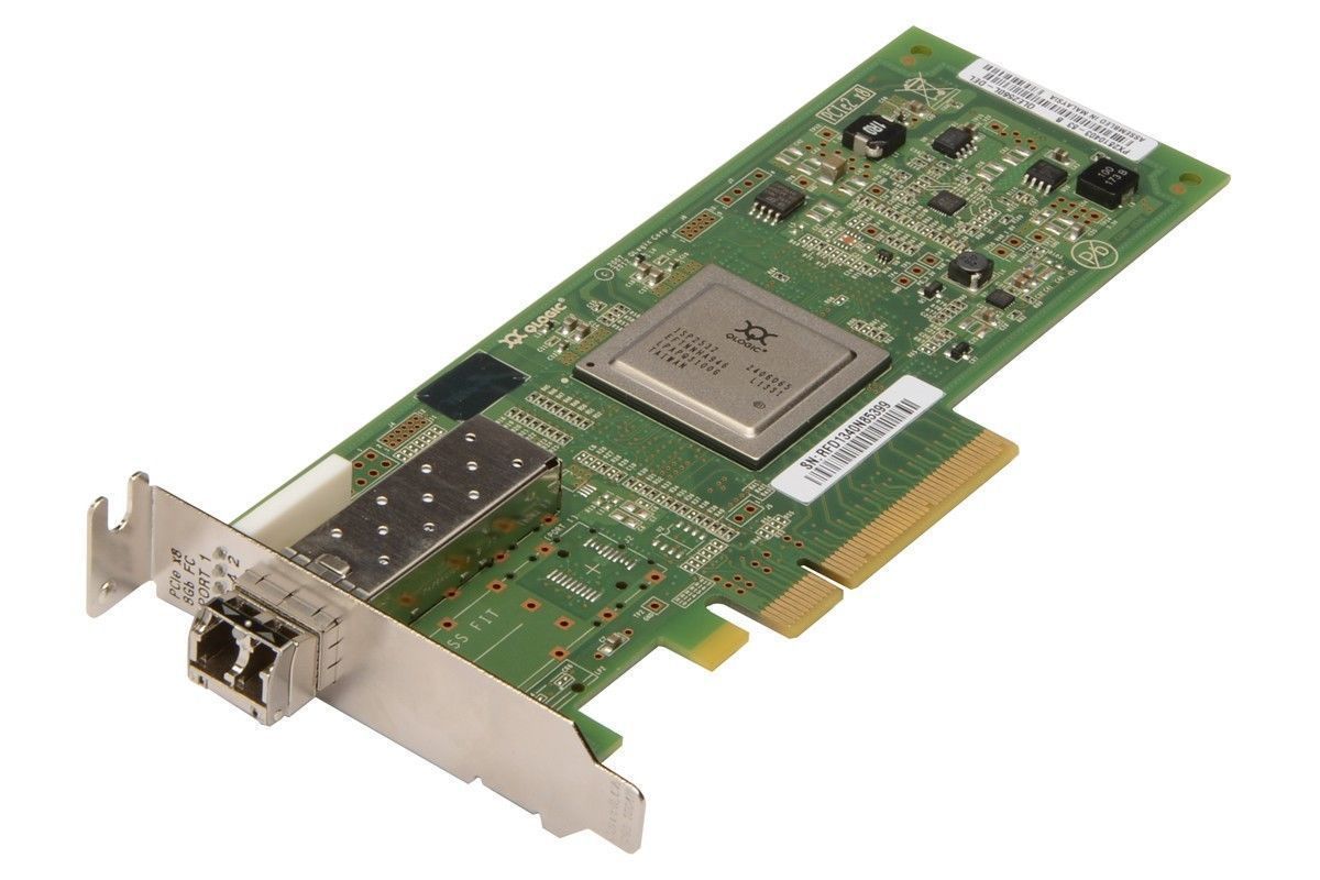 NEW W62DW – PCI-E 2.0 X8 HBA 8GB Host Bus Adapter Qlogic QLE2560 Adapter Card