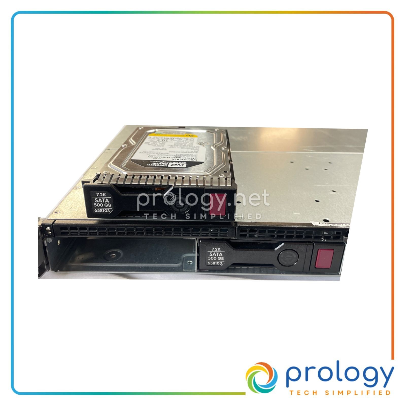 HP ProLiant DL360E Gen8 Server w 1xE5-2403 @1.8GHz 16GB 2x500GB 3.5″ SATA 2xPSU