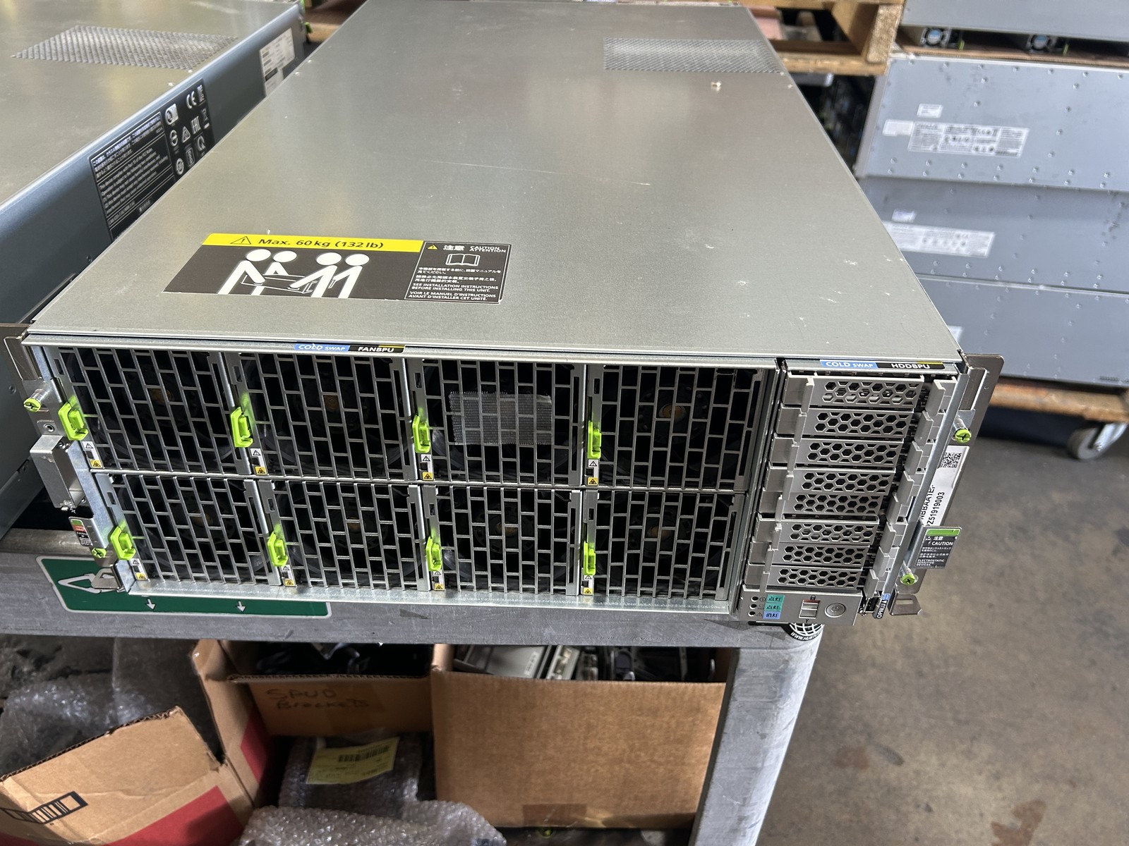 Oracle / Fujitsu M12-2 3.9Ghz 12-core (8 cores active) / 128GB RAM 7341771