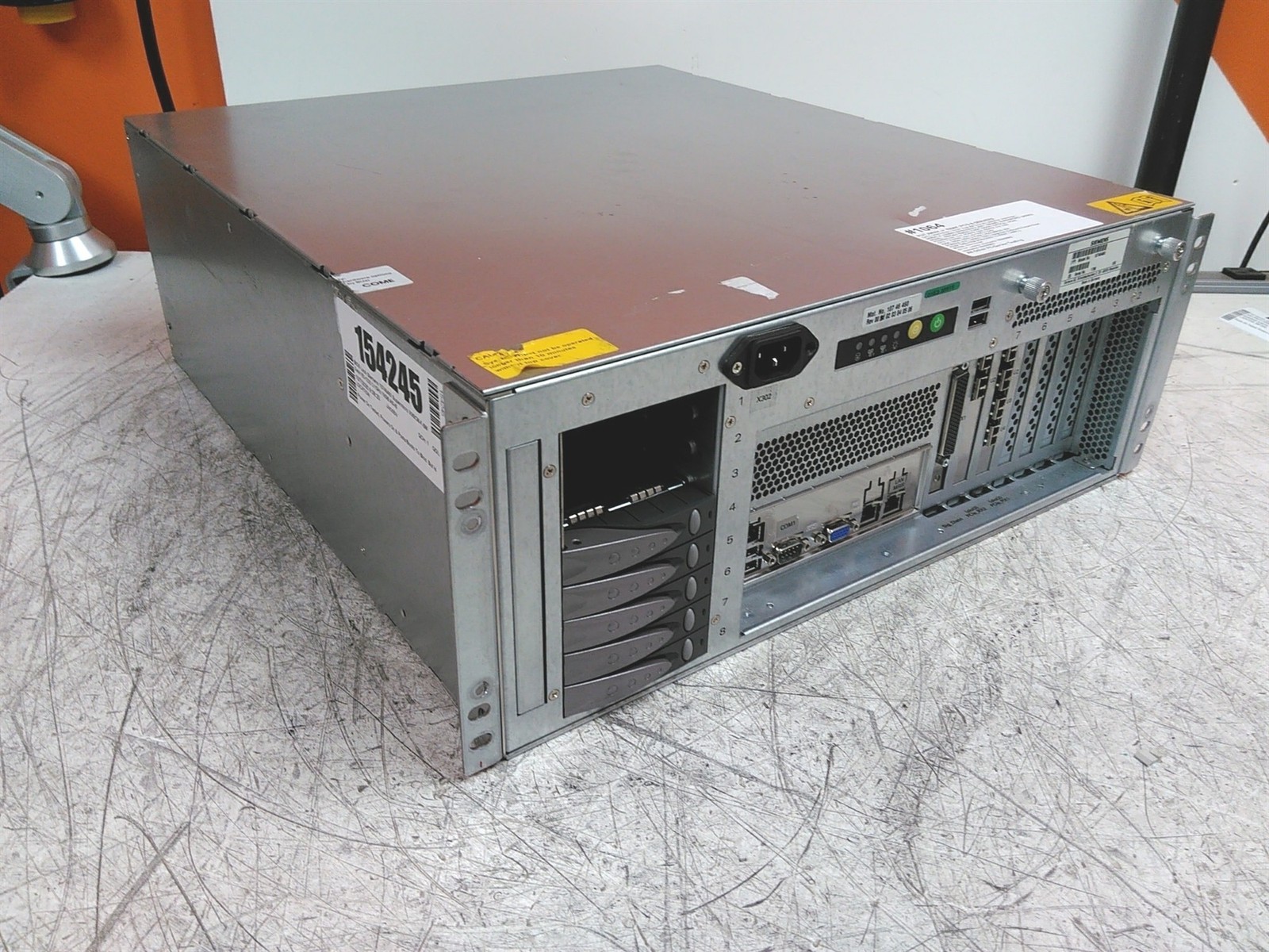 BIOS Lock Siemens 10746460 Intel Xeon E5-1225 3.1GHz 16GB 0HD See Description