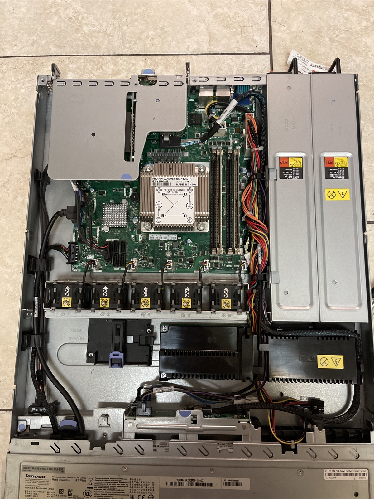 IBM System X 3250 M5 Server 500gb SSD 16gb Ram Xeon Lenovo
