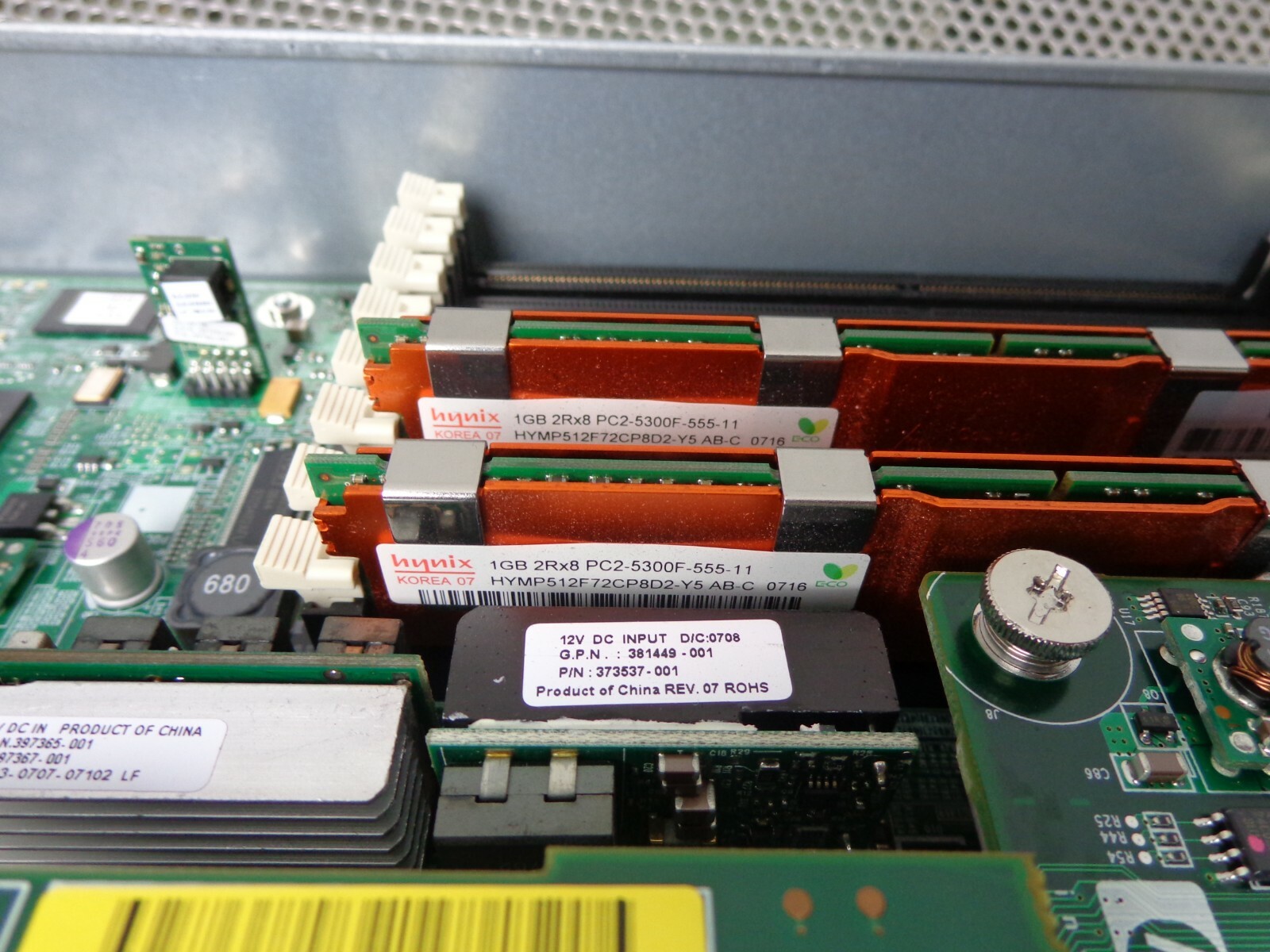 HP PROLIANT BL460C BLADE SERVER MODULE 2Gb RAM 404667-B21 (NO HDD)