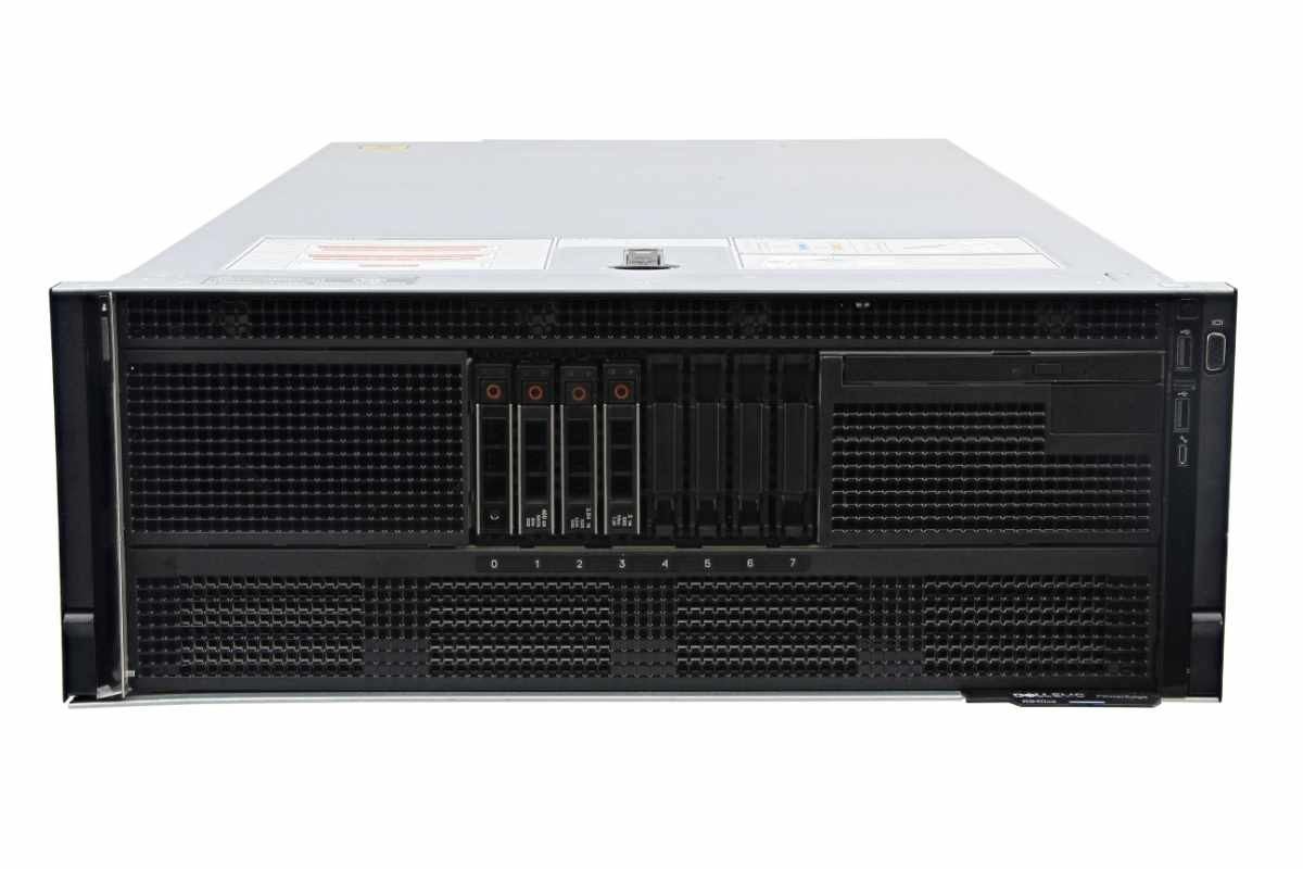 Dell PowerEdge R940xa GPU Server – 4x Gold 6138, 1.5TB, 4 x 7.68TB SSD, 2 x A…