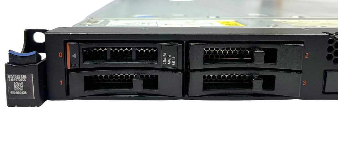 IBM SYSTEM X3550 M3 CR6 7042 Server Xeon E5630 4GB 500GB HDD 2x PSU 69Y5635