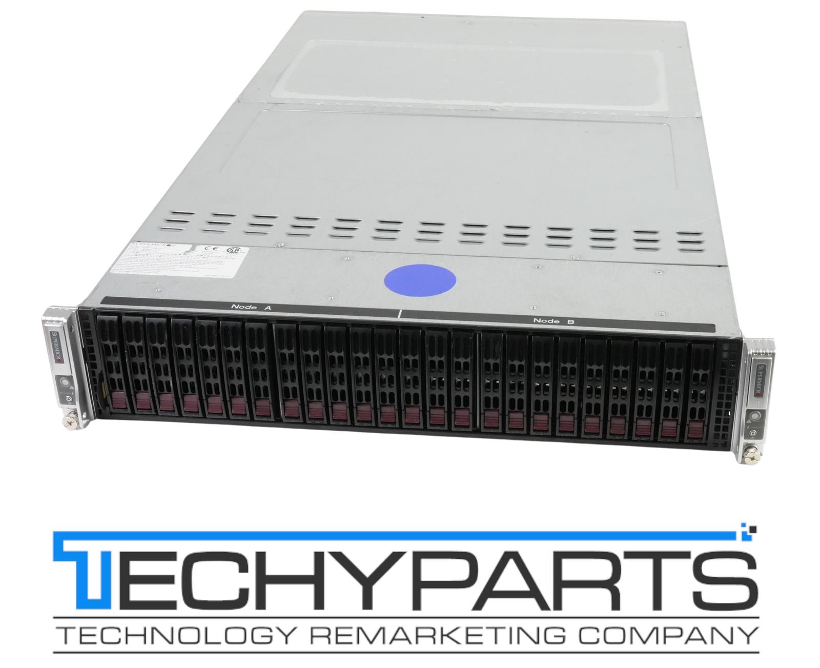 SUPERMICRO 2028TP-DECR 2U SuperServer 2-Node X10DRT-P 4x LGA2011v3 E5-2600v3/v4