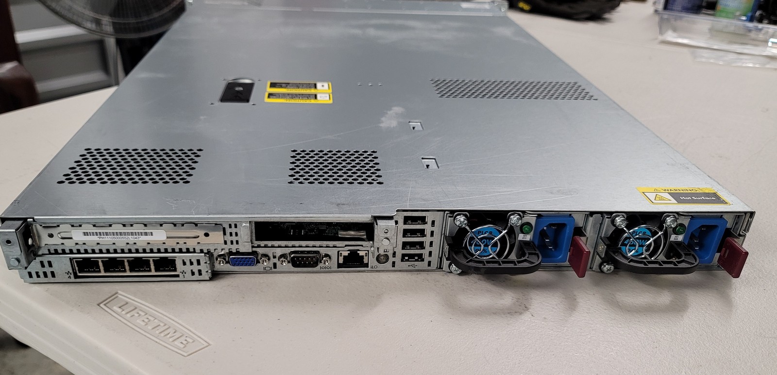 HP Proliant Server DL360 Gen8; 2P E5-2640, 128GB, 2x146GB SAS