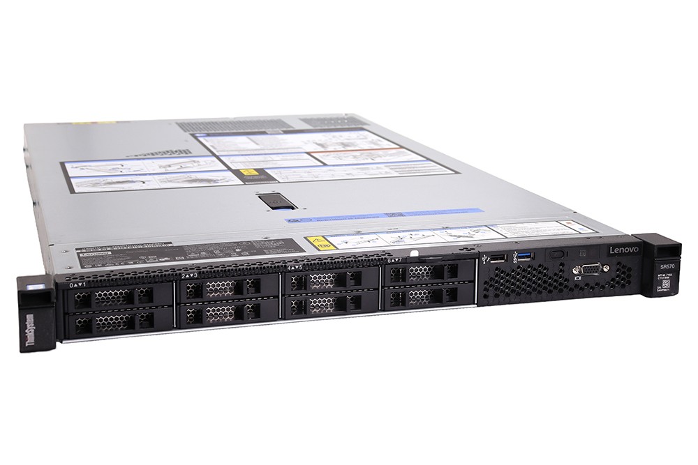 Lenovo ThinkSystem SR570 // 2x Xeon Gold 6142, 32GB RAM, 8x SFF, 530-8i, 2x PSU