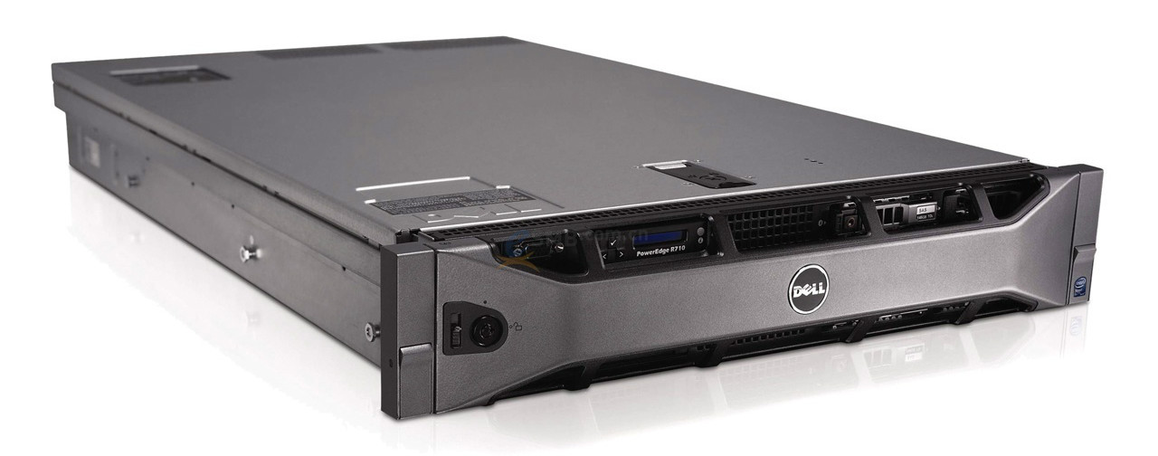 Dell PowerEdge R710 2 x Six-Core X5650 2.66GHz 72GB Ram 8 x 2.5″ SAS/SATA Server